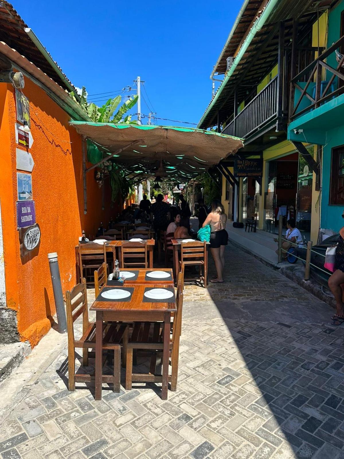 Pousada E Restaurante Tia Lita Morro de São Paulo Exterior photo